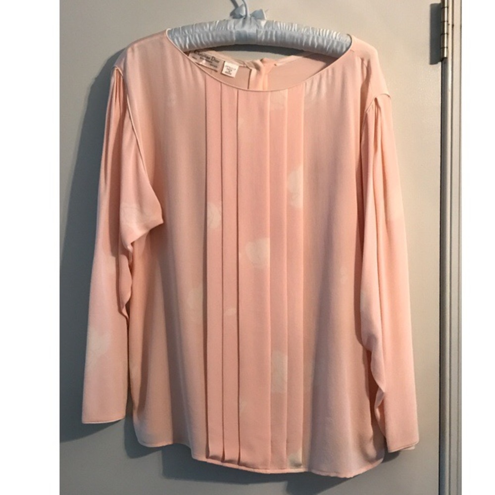 Vintage Christian Dior Silk Blouse